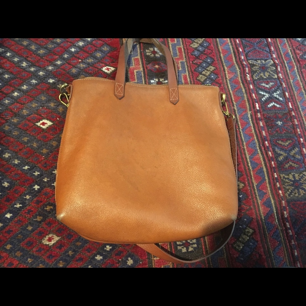 Madewell ziptop transport crossbody